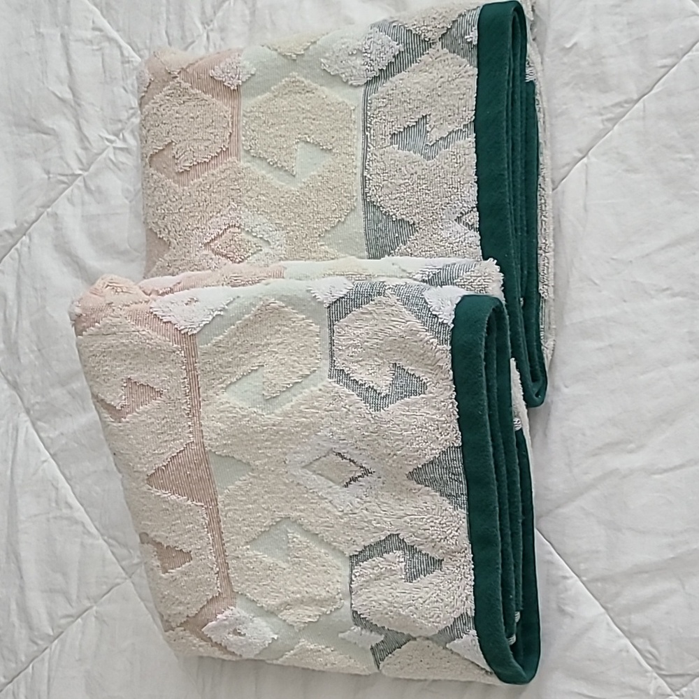 Opalhouse x Jungalow Global Geo Block Bath Towels